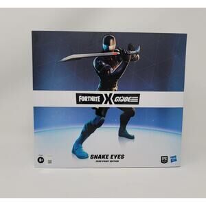FORTNITE x GI JOE CLASSIFIED ZERO POINT EDITION: SNAKE EYES 6” IN STOCK!